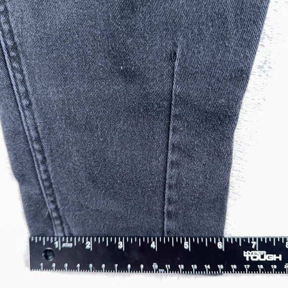 Divided By H&M Mom Jeans High Rise Womens Size 8 Black Five Design Pockets - Picture 11 of 12